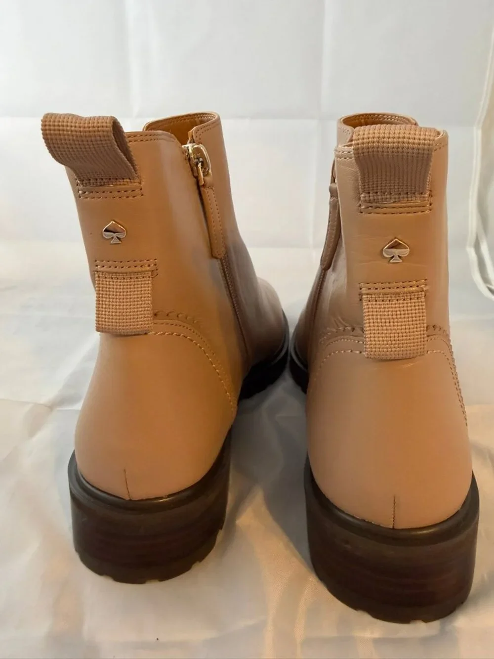 Kate Spade NY  Women’s Estelle Lug Sole Boots Toasted Hazelnut  Women Size 11M